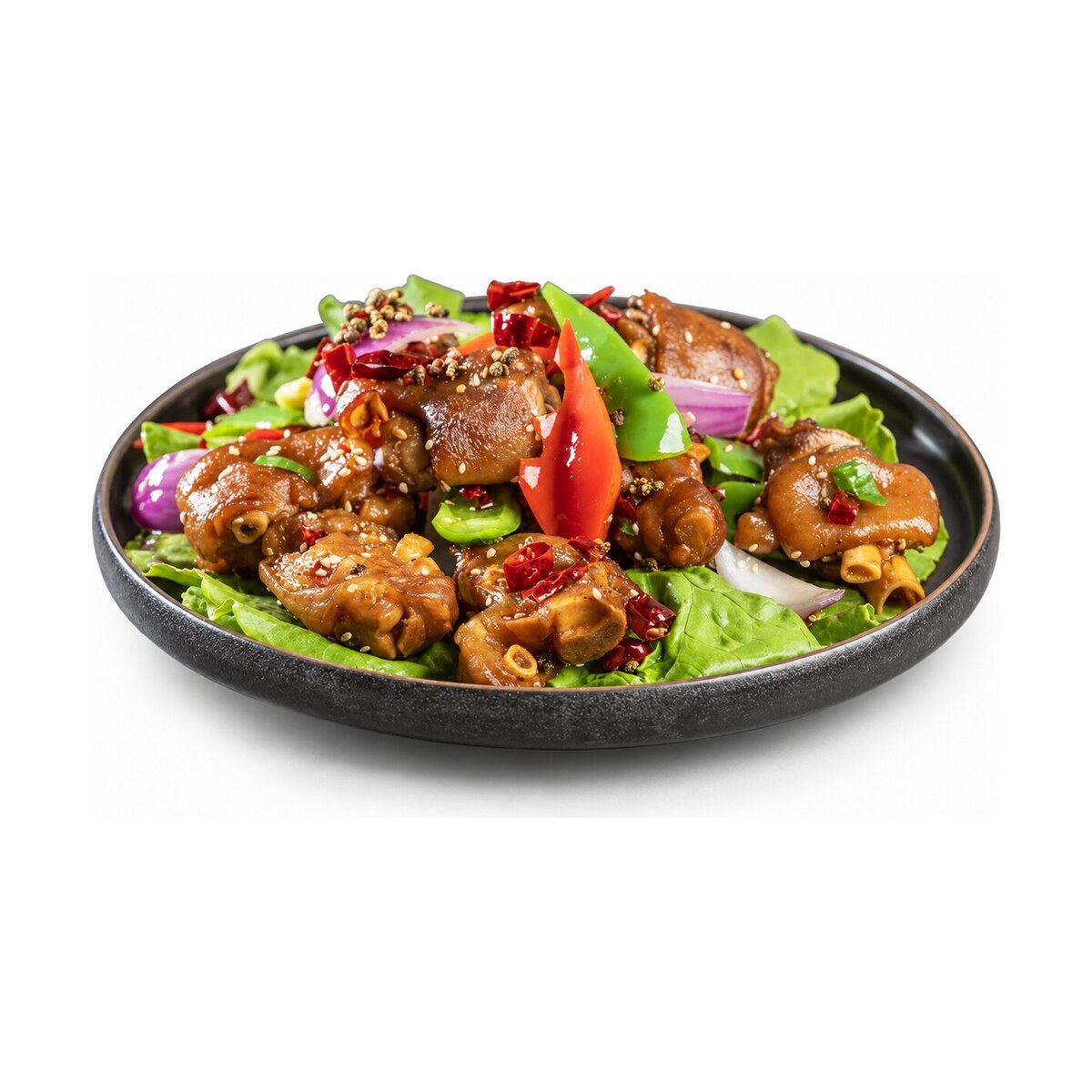 רגלי חזיר מוקפצות — Stir-Fried Pig Feet