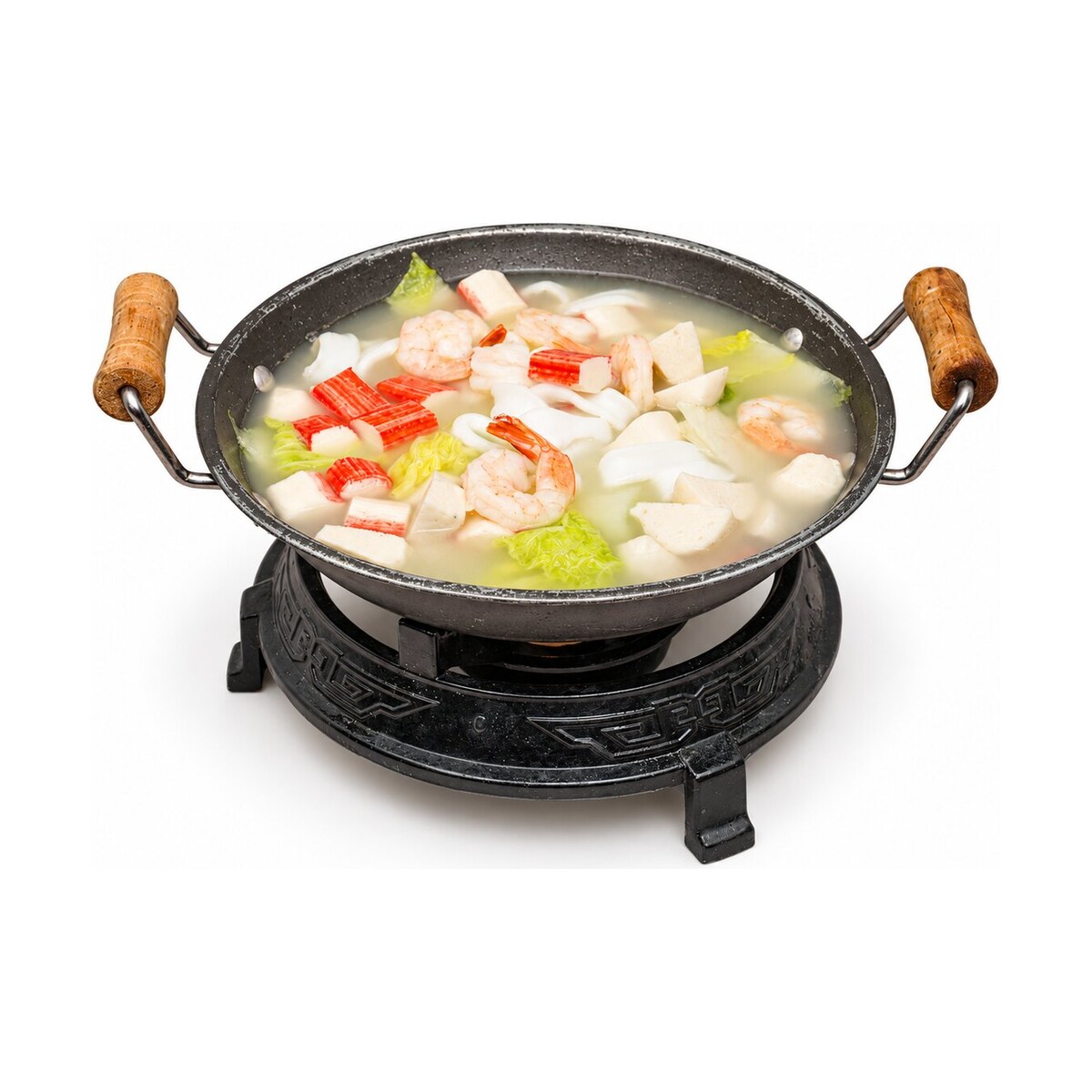 מרק נודלס עם פירות ים — Seafood Noodle Soup